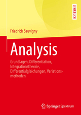 Analysis - Friedrich Sauvigny