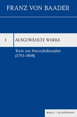 Texte zur Naturphilosophie (1792–1808) - 