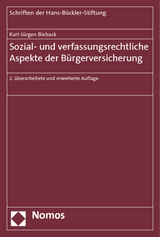 Sozial- und verfassungsrechtliche Aspekte der Bürgerversicherung - Karl-Jürgen Bieback