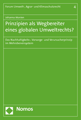 Prinzipien als Wegbereiter eines globalen Umweltrechts? - Johanna Monien