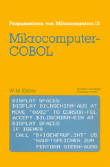 Mikrocomputer-COBOL - Wolf-Michael Kähler