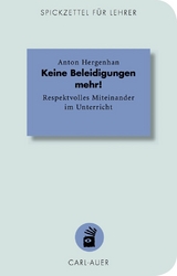 Keine Beleidigungen mehr! - Anton Hergenhan