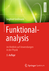 Funktionalanalysis - Siegfried Großmann