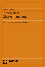 Stufen einer Güteverhandlung - Stephan Schmitt