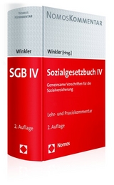 Sozialgesetzbuch IV - Winkler, Jürgen