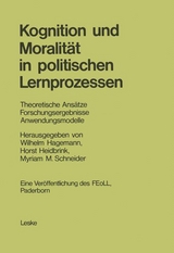 Kognition und Moralität in politischen Lernprozessen - Wilhelm Hagemann