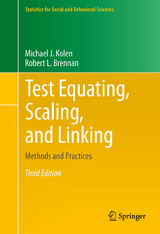 Test Equating, Scaling, and Linking - Kolen, Michael J.; Brennan, Robert L.