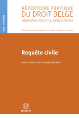 Requête civile - Jean-François van Drooghenbroeck