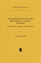 Die Mundarten des Raumes Breckerfeld – Hagen – Iserlohn - Ludwig Brandes