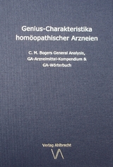 Genius-Charakteristika homöopathischer Arzneien - 