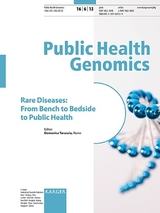 Rare Diseases: From Bench to Bedside to Public Health - 