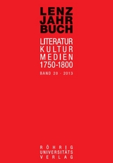 Lenz-Jahrbuch 20 (2013) - 