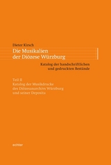 Die Musikalien der Diözese Würzburg - 