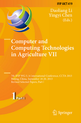 Computer and Computing Technologies in Agriculture VII - 