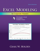 Excel Modeling in Corporate Finance - Holden, Craig