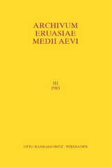 Archivum Eurasiae Medii Aevi III 1983 - 