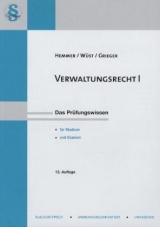 Verwaltungsrecht I - Karl-Edmund Hemmer, Achim Wüst, Michael Grieger