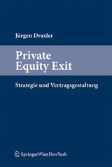 Private Equity Exit - Draxler, Jürgen