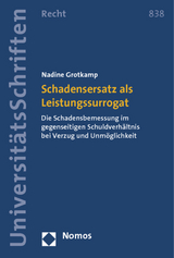 Schadensersatz als Leistungssurrogat - Nadine Grotkamp