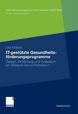 IT-gestützte Gesundheitsförderungsprogramme - Uta Knebel