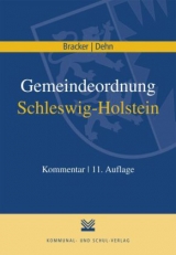 Gemeindeordnung Schleswig-Holstein - Reimer Bracker, Klaus D Dehn