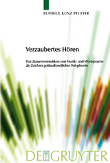 Verzaubertes Hören - Beatrice Kunz Pfeiffer