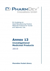 EU GMP Annex 13 Investigational Medicinal Products 2010