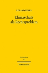 Klimaschutz als Rechtsproblem - Roland Ismer