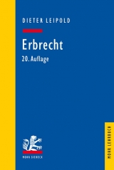 Erbrecht - Leipold, Dieter