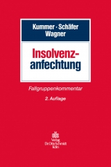 Insolvenzanfechtung - Joachim Kummer, Berthold Schäfer, Eberhard Wagner