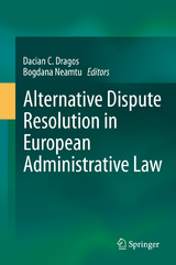 Alternative Dispute Resolution in European Administrative Law - 