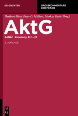 Aktiengesetz / Einleitung; §§ 1-22 - 