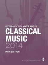 International Who's Who in Classical Music 2014 - Publications, Europa