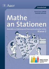 Mathe an Stationen 2 Inklusion - Anna Lena Jakobi, Daniela Schmidt