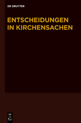 Entscheidungen in Kirchensachen seit 1946 / 1.7.-31.12.2010 - 