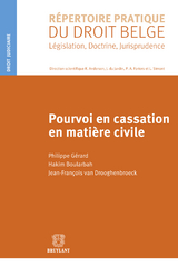 Pourvoi en cassation en matière civile -  Hakim Boularbah,  Jean-Francois van Drooghenbroeck,  PHILIPPE GERARD