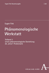 Phänomenologische Werkstatt - Eugen Fink