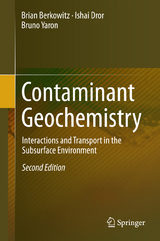 Contaminant Geochemistry - Berkowitz, Brian; Dror, Ishai; Yaron, Bruno