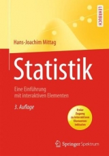 Statistik - Mittag, Hans-Joachim