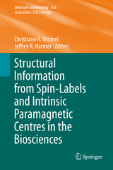 Structural Information from Spin-Labels and Intrinsic Paramagnetic Centres in the Biosciences - 