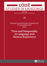 Time and Temporality in Language and Human Experience - 