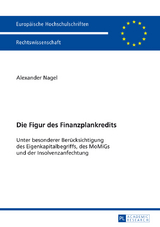 Die Figur des Finanzplankredits - Alexander Nagel