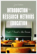 Introduction to Research Methods in Education - Punch, Keith F; Oancea, Alis E.