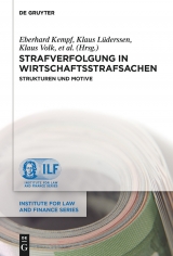 Strafverfolgung in Wirtschaftsstrafsachen - 