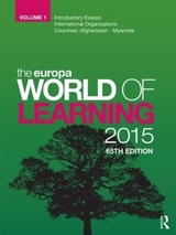 The Europa World of Learning 2015 - Publications, Europa