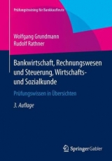 Bankwirtschaft, Rechnungswesen und Steuerung, Wirtschafts- und Sozialkunde - Grundmann, Wolfgang; Rathner, Rudolf