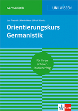 Uni Wissen Orientierungskurs Germanistik