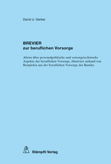 Brevier zur beruflichen Vorsorge - David U. Gerber