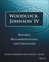 Woodcock-Johnson IV - Mather, Nancy; Jaffe, Lynne E.