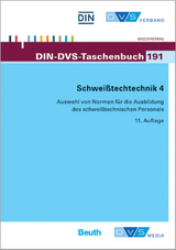 DIN-DVS Taschenbuch 191 - Schweißtechnik 4